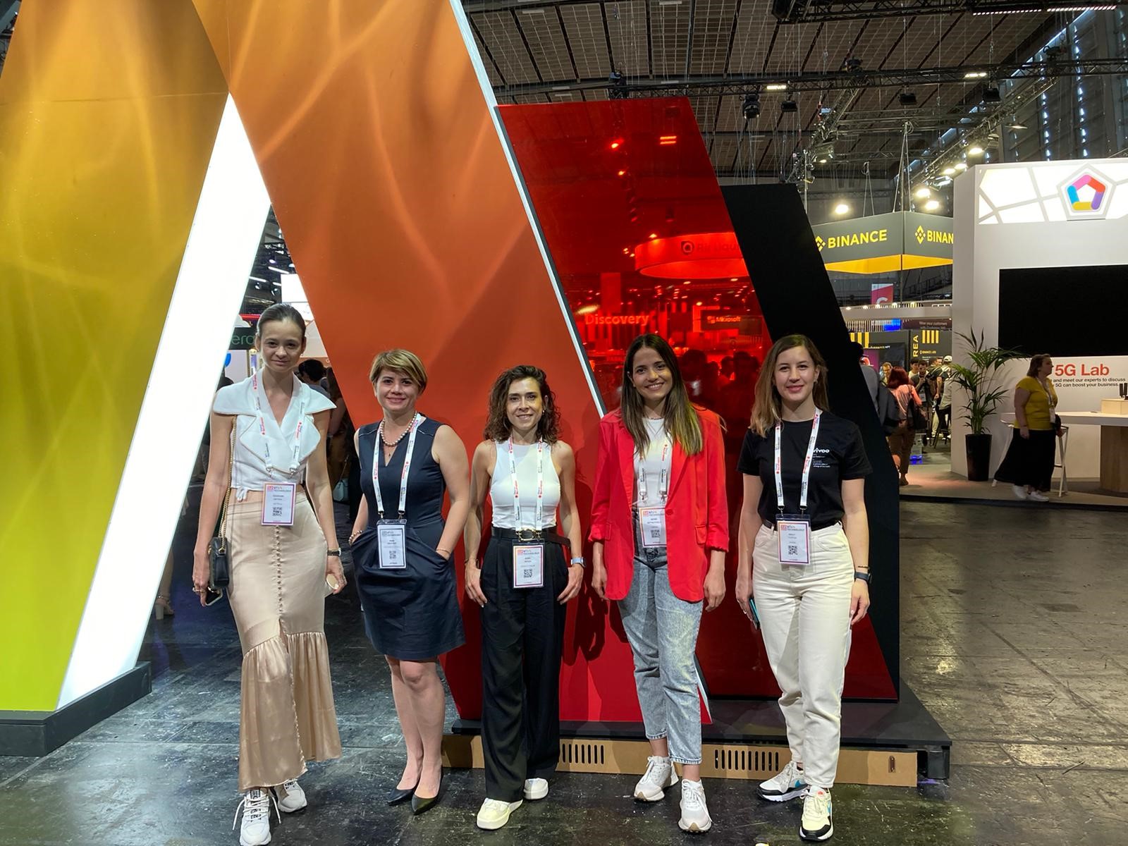 Women entrepreneurs of TİM-TEB Enterprise House participated in Viva Technology, Europe's largest startup and technology fair